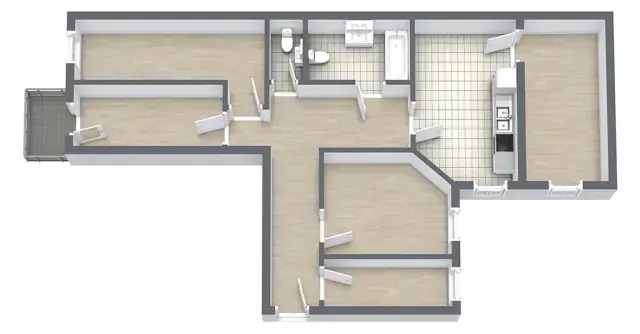 Zimmer in der Revaler Strasse
