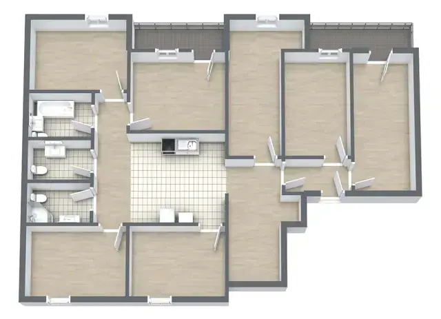 Zimmer in der Kaiserdamm