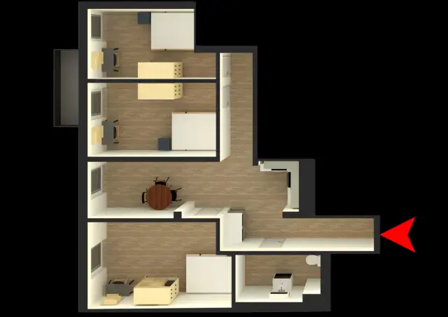 Zimmer in der Mullerstrasse A