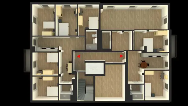 Zimmer in der Mullerstrasse A