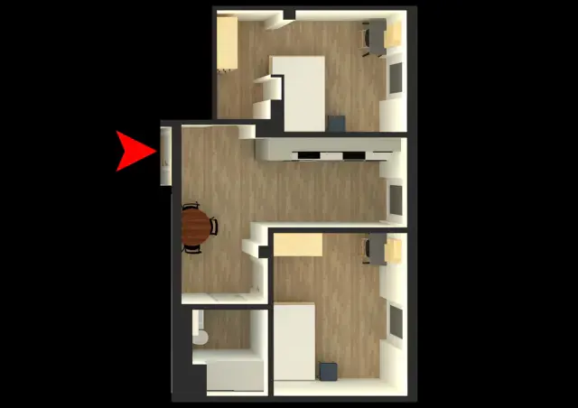 Zimmer in der Mullerstrasse A