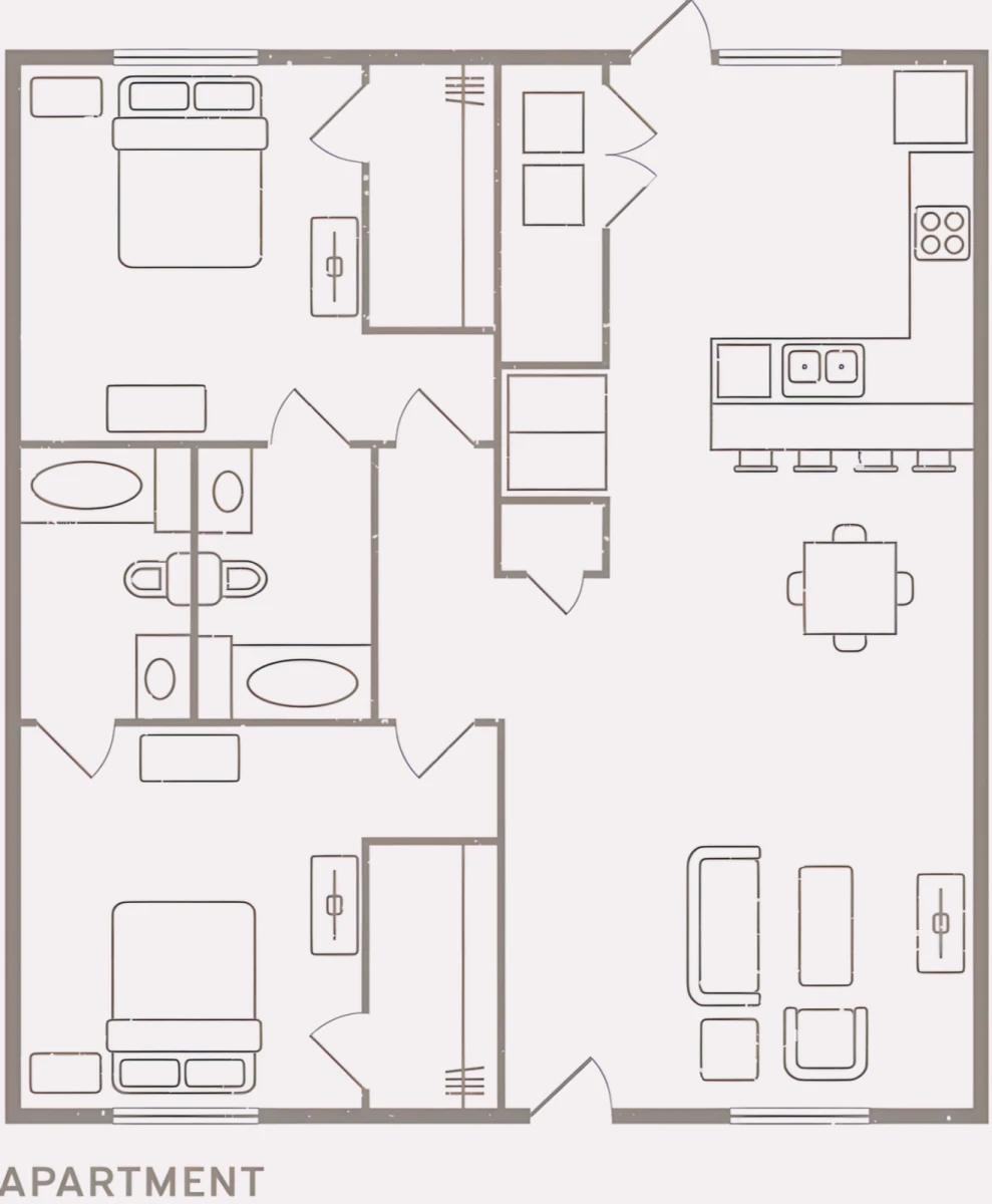 4 Rooms view 2