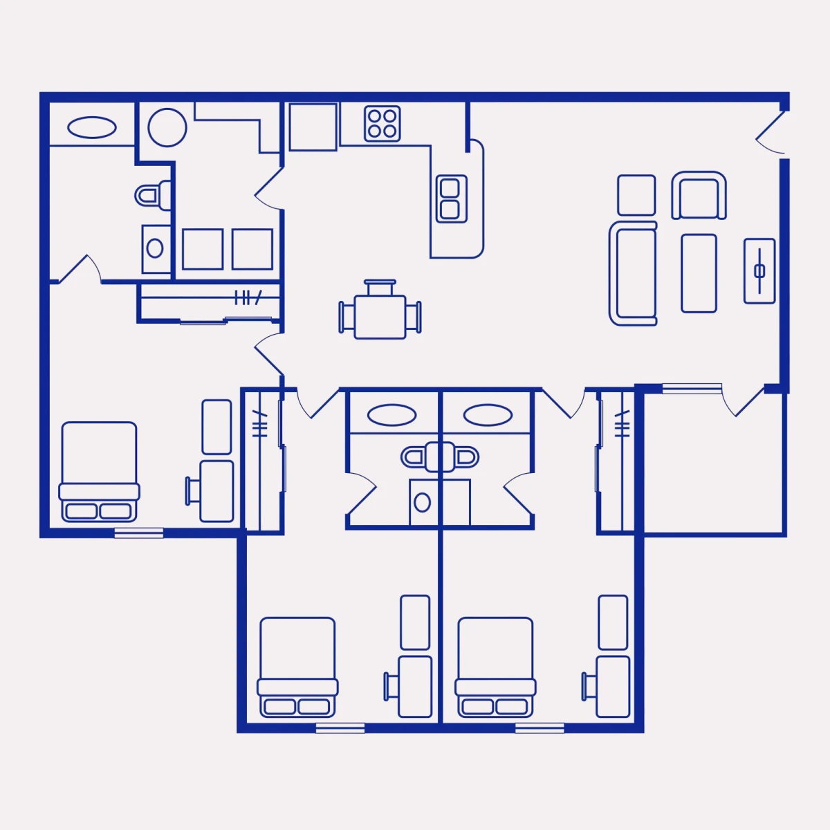 Apartment Rooms view 2