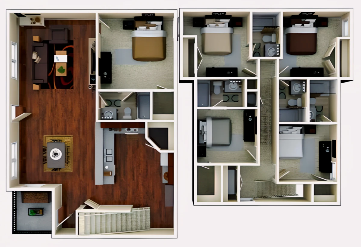 5x5 Rooms view 2