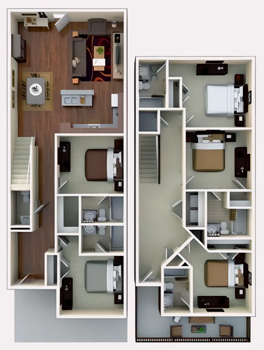 5x5 Rooms view 3