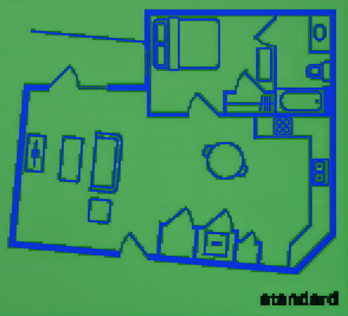 Studio Rooms view 1