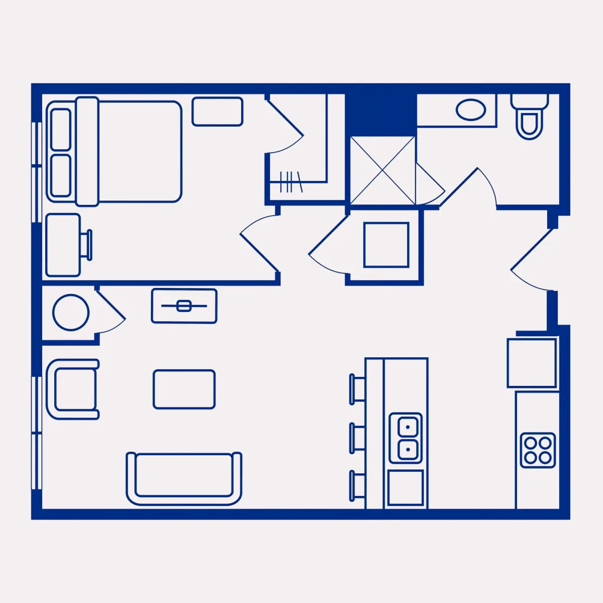 1 Rooms view 2