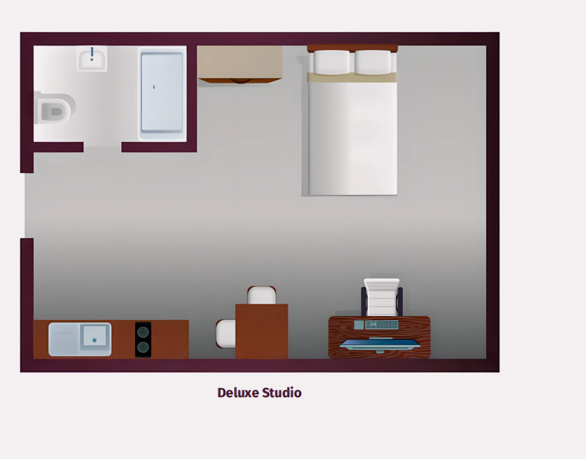 Studio Rooms view 1