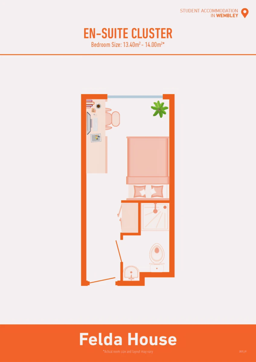 5 Bed Upper Floor En-suite