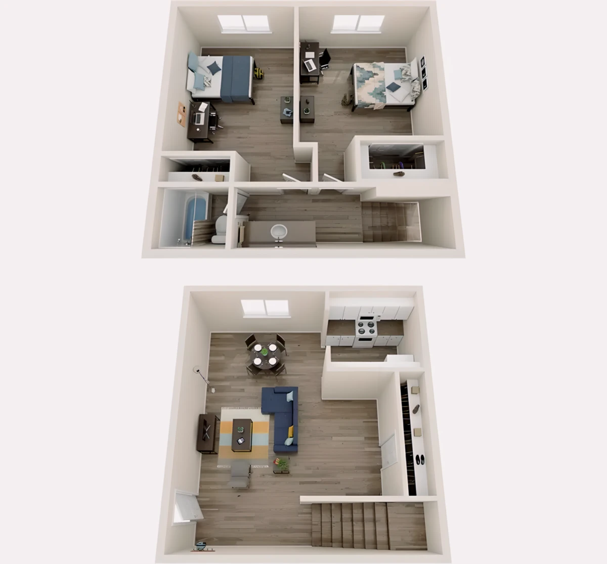 2x1 Rooms view 3