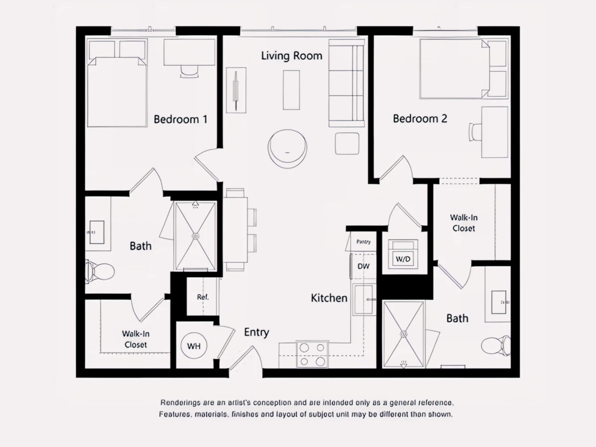 2 Rooms view 3