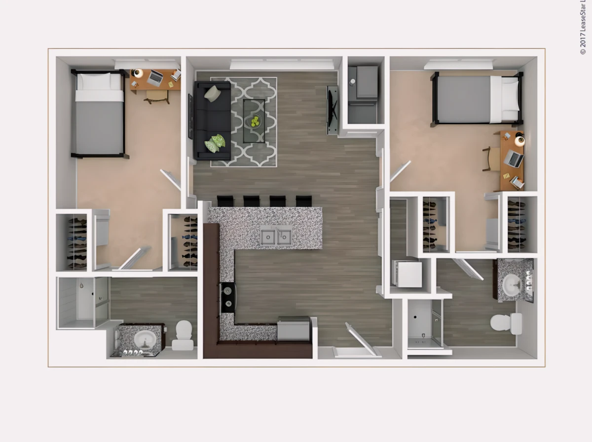 Shared Rooms view 2