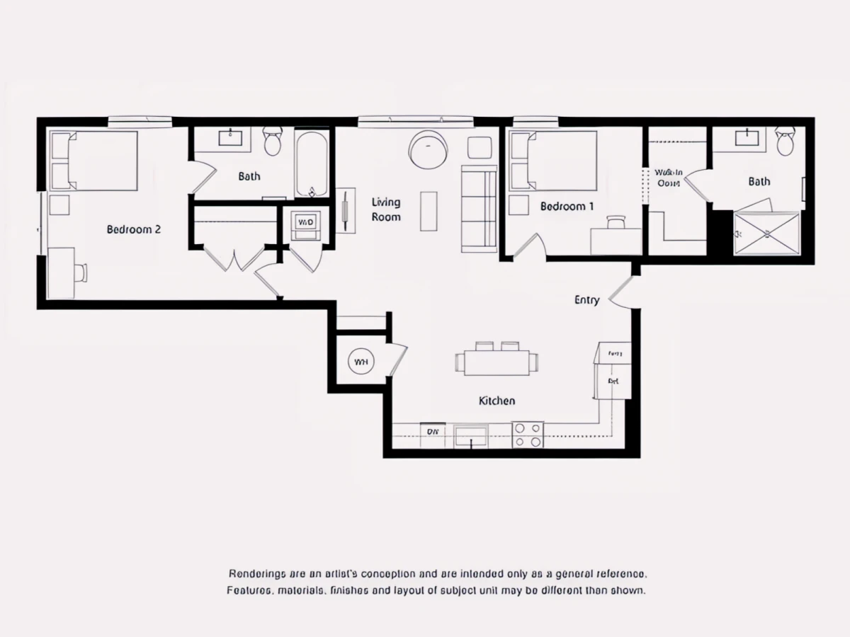 2 Rooms view 4