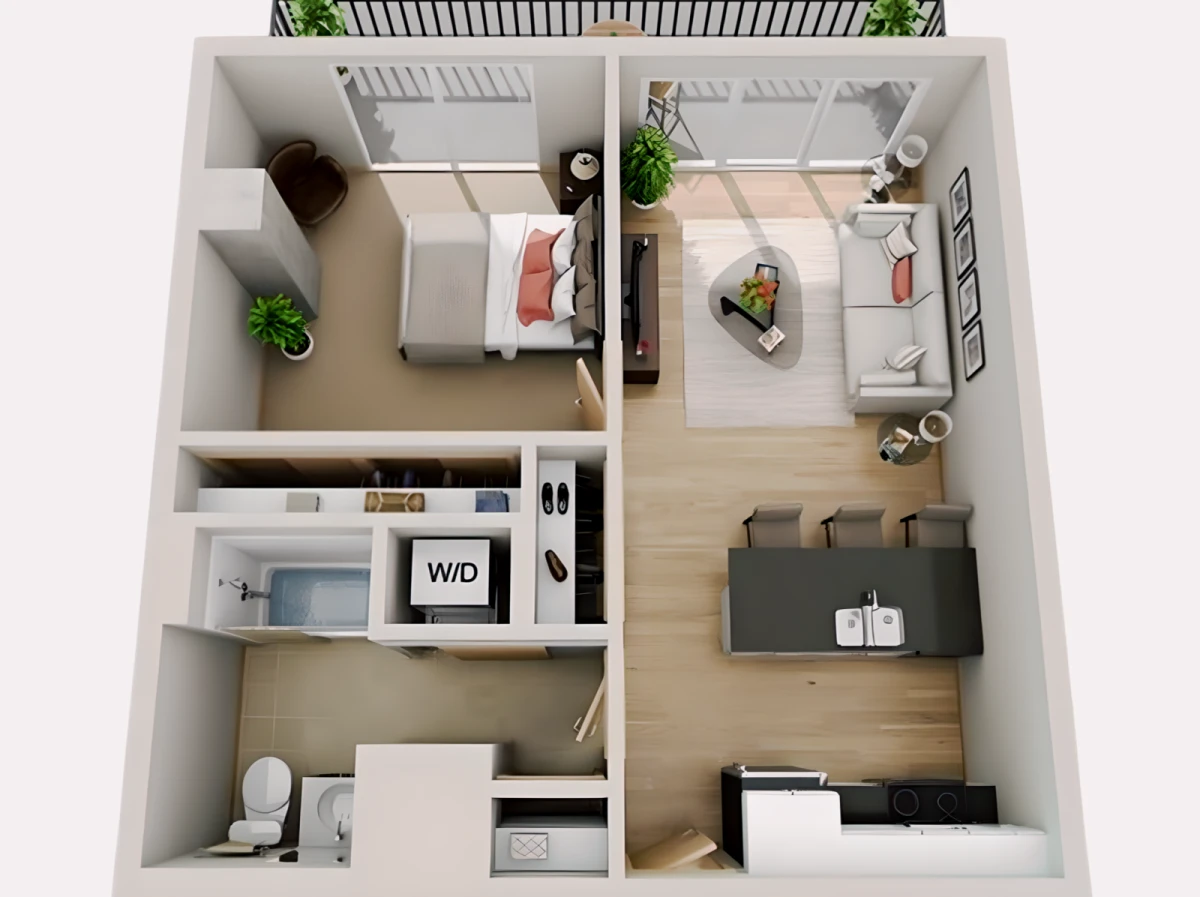 1 Rooms view 3