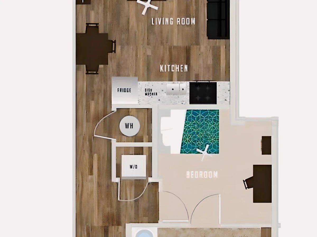 3 Rooms view 2
