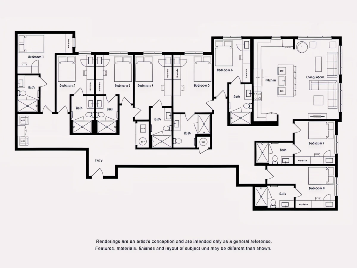 8 Rooms view 1