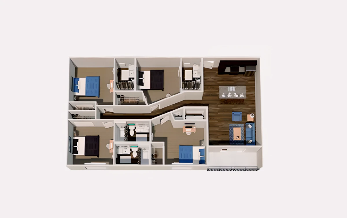 Studio Rooms view 1