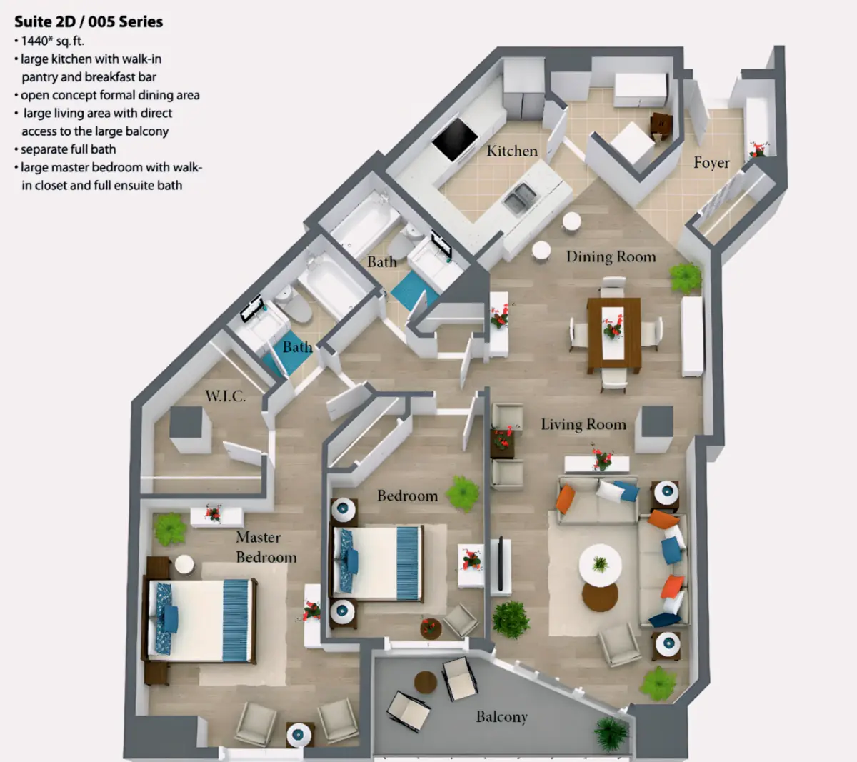 2 Rooms view 2