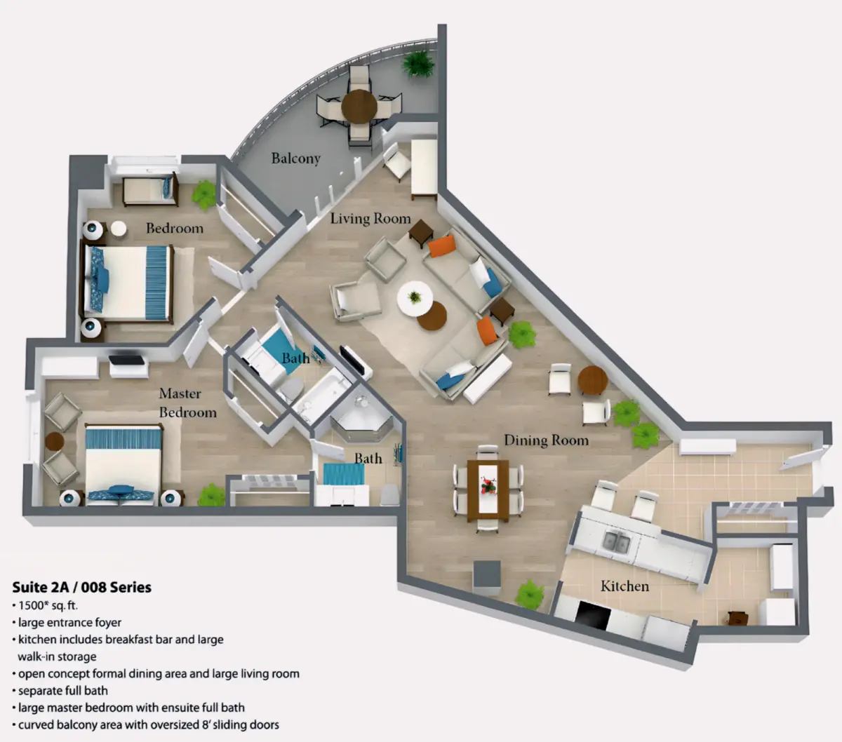 2 Rooms view 4