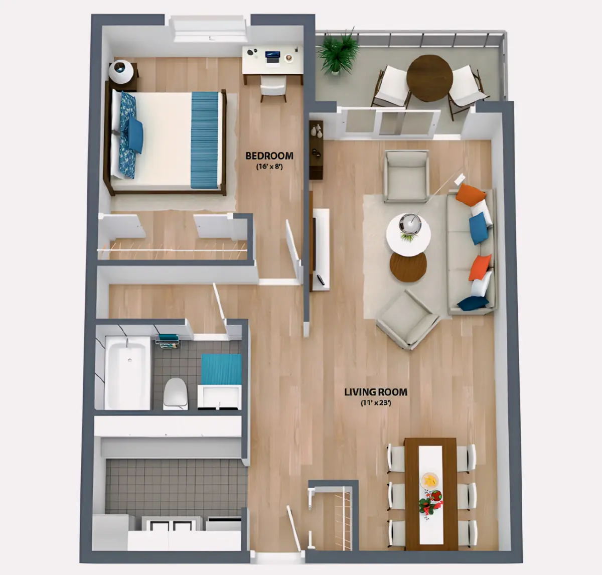 One Rooms view 1