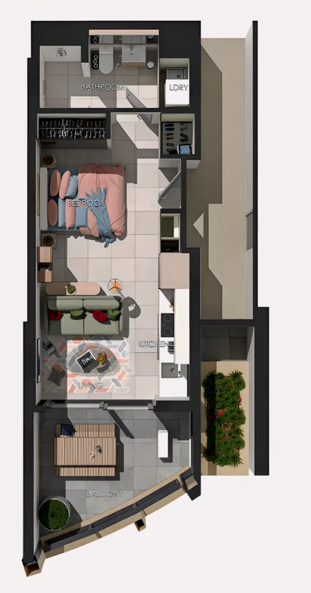 Studio Rooms view 1