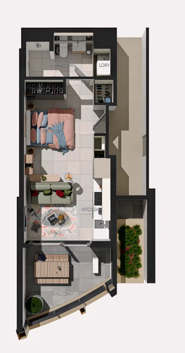 Studio Rooms view 2
