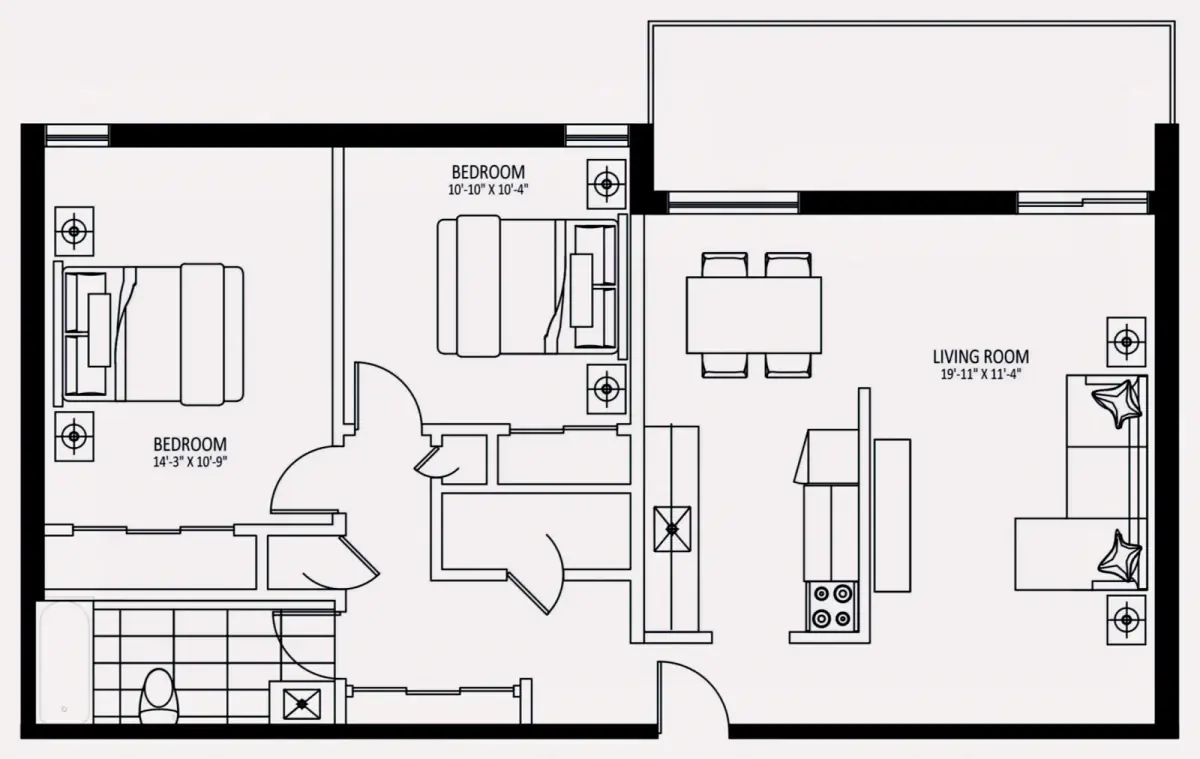 1 Rooms view 3