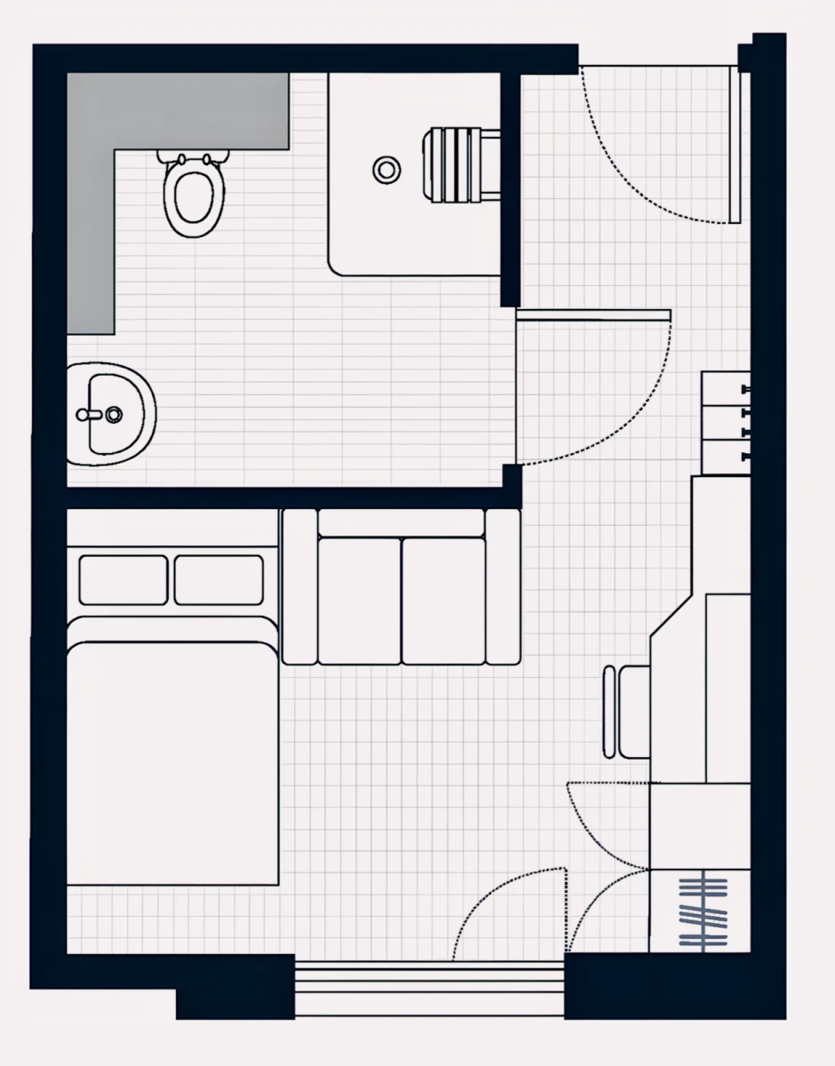 4 Rooms view 1