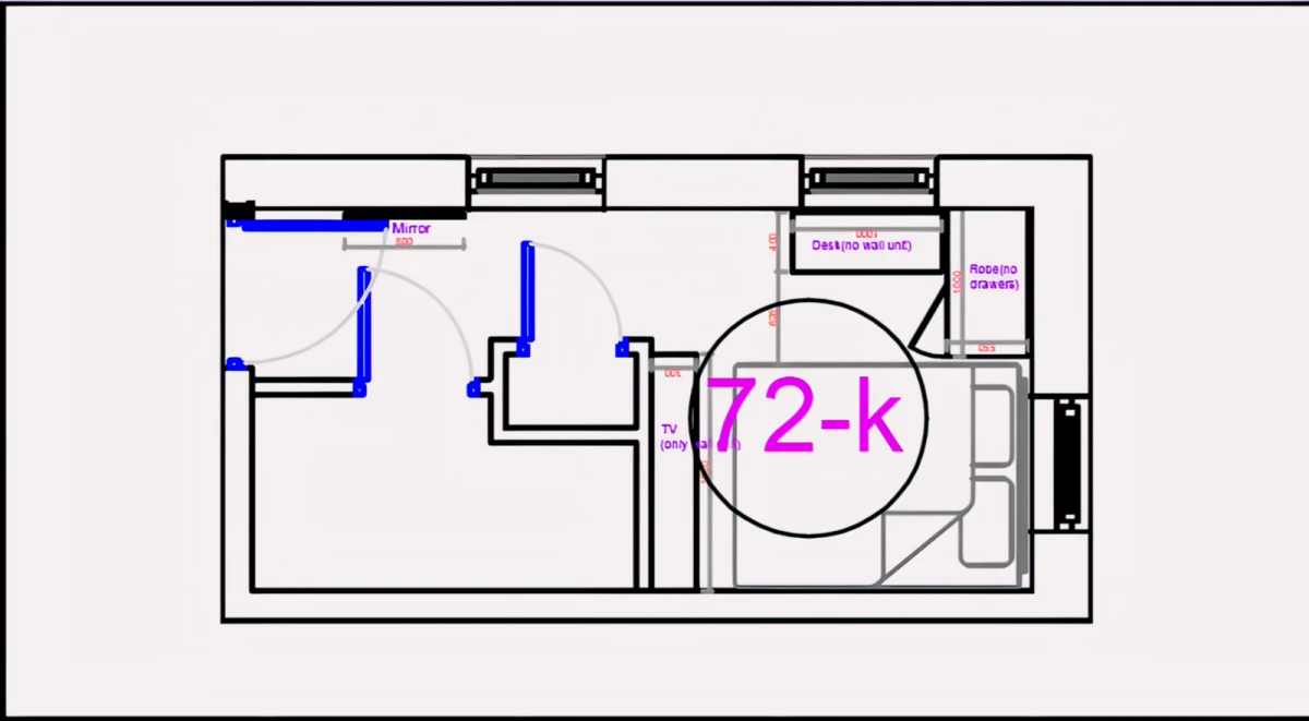 Cluster Rooms view 1