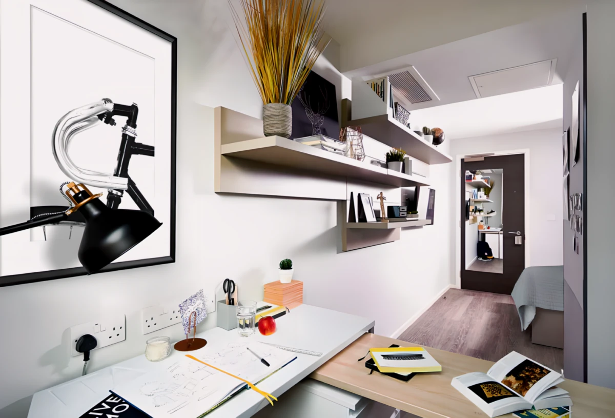 Uit First Street Student Accommodation Manchester
