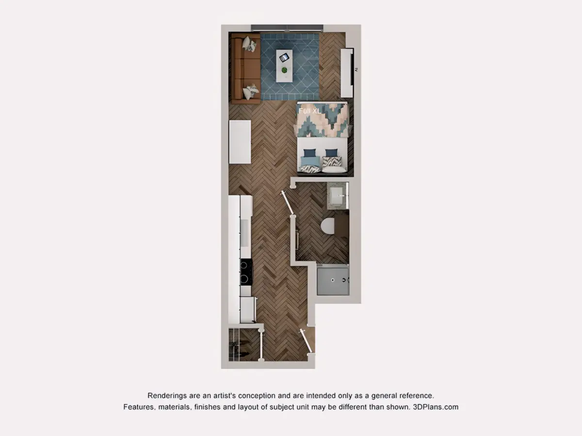 Studio Rooms view 1