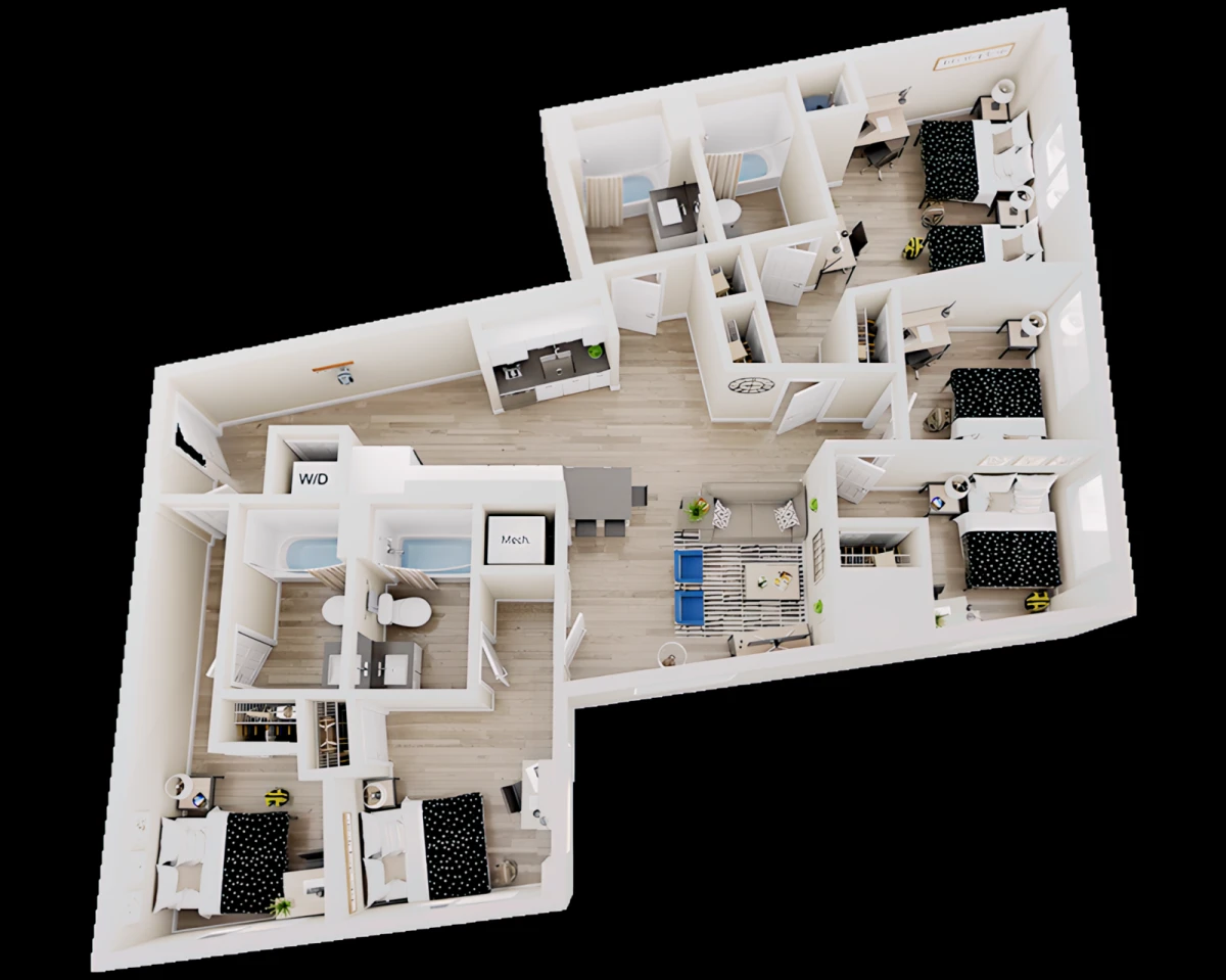 5 Rooms view 4