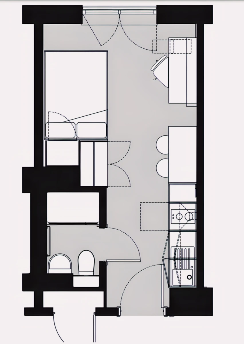 Studio Rooms view 1