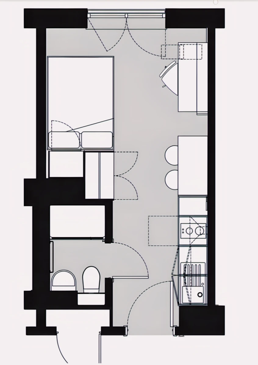 Studio Rooms view 3