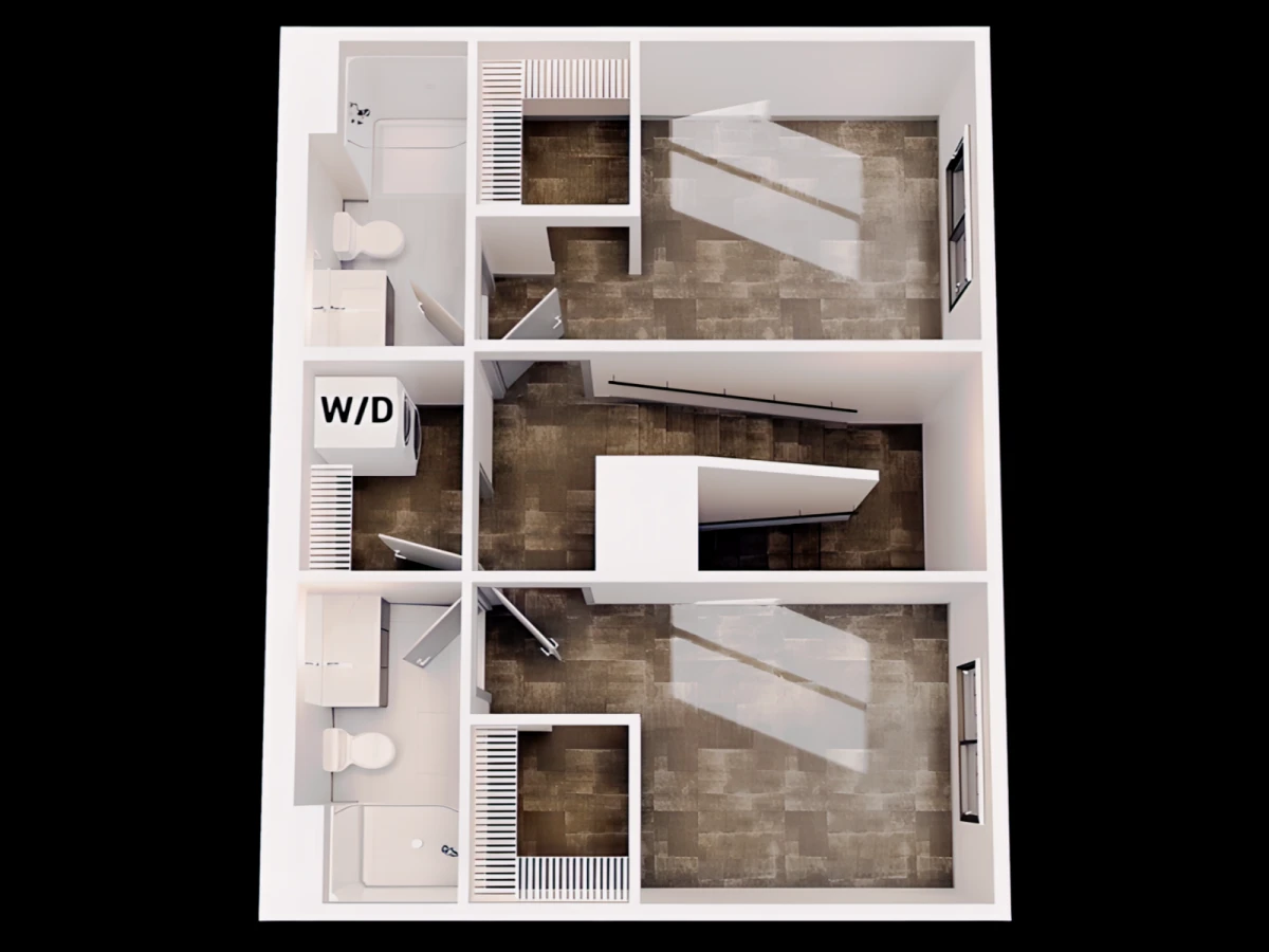 3 Rooms view 2