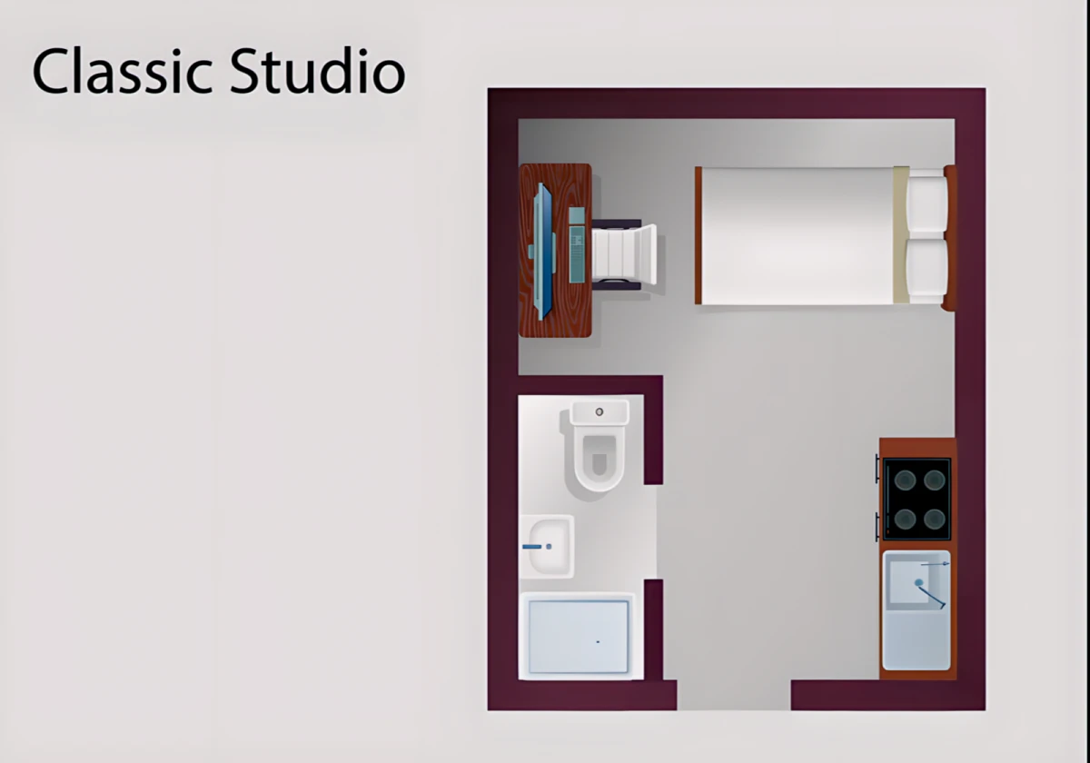 Studio Rooms view 4