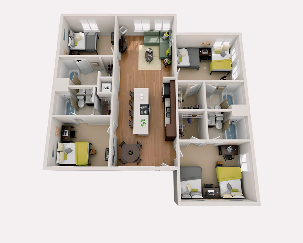 Ramble Rooms view 1