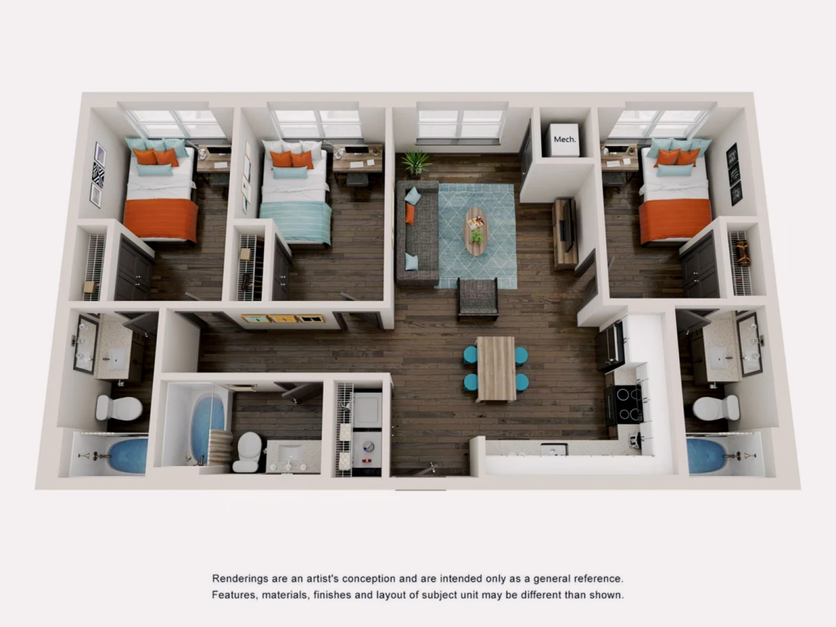 3x3 Rooms view 4