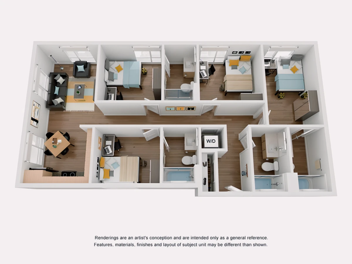 D3 Rooms view 1