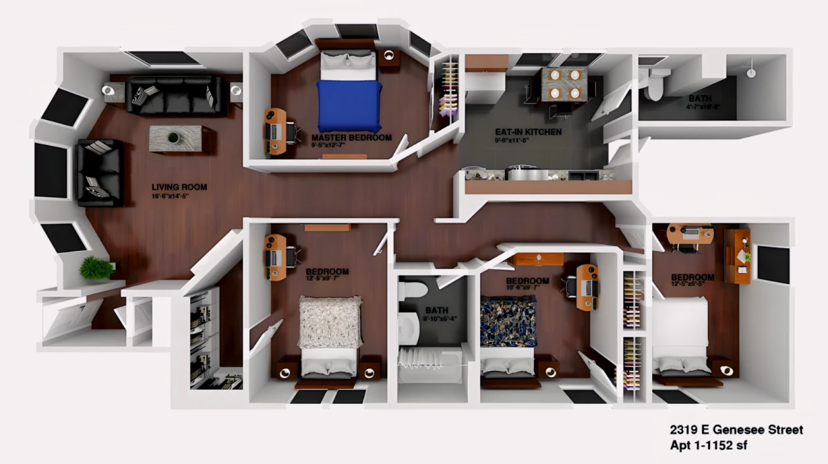 2319 East Genesee St Apartment 1