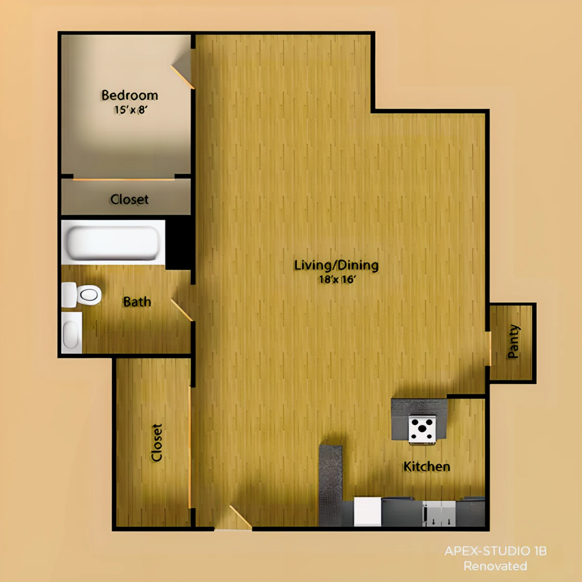 1 Rooms view 1