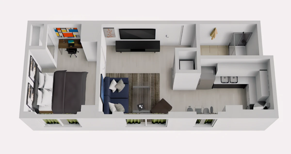 1 Rooms view 3