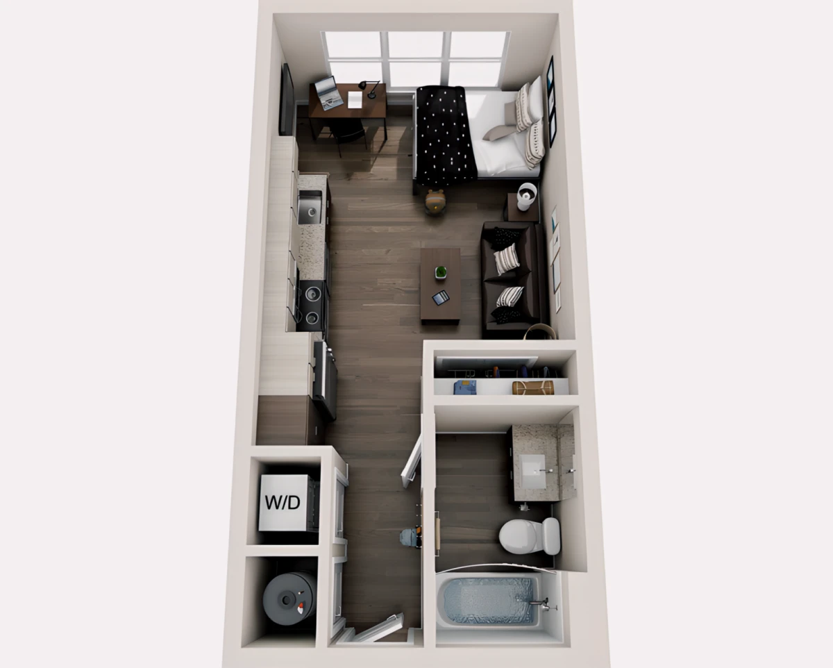 Studio Rooms view 1