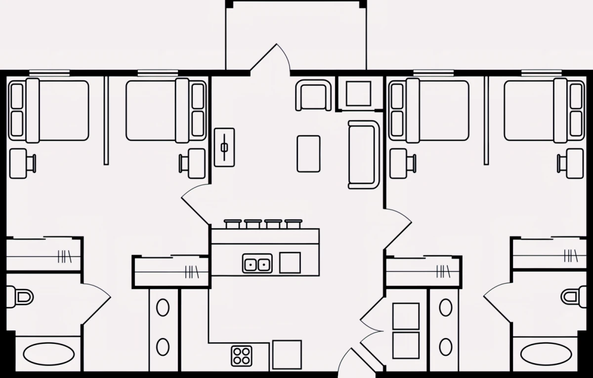 2 Rooms view 2