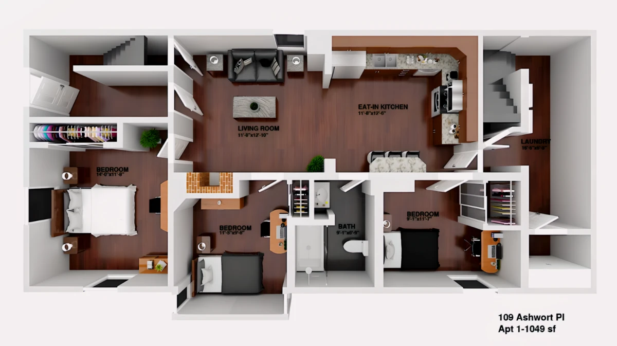 109 Ashworth Pl Apartment 1