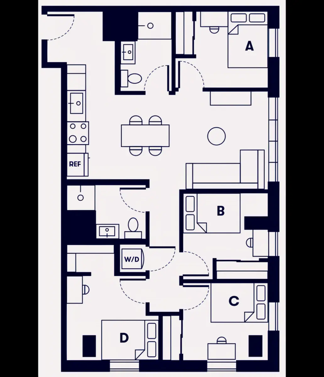 4x4 Rooms view 3