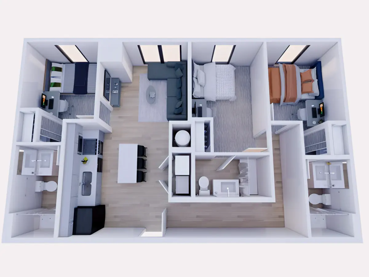 5x5 Rooms view 2