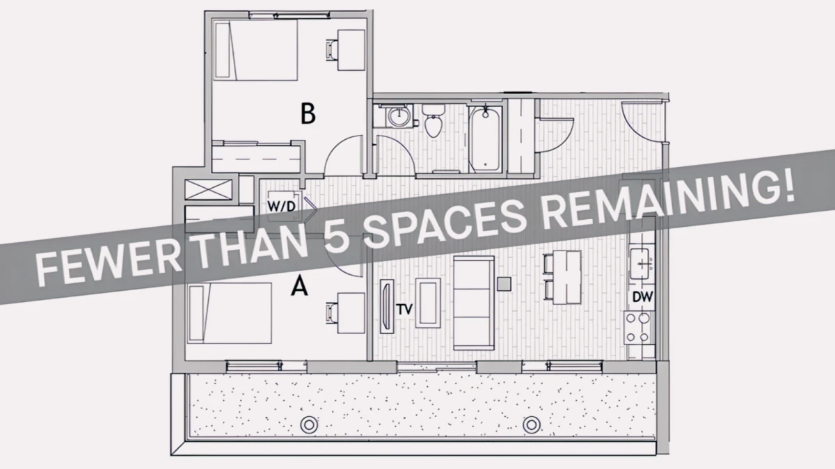 2x1 Rooms view 1