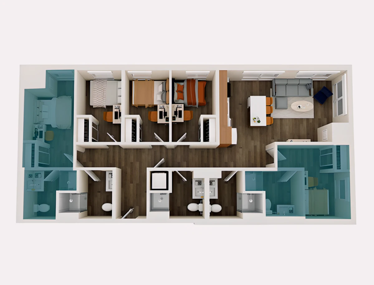 5x5 Rooms view 2