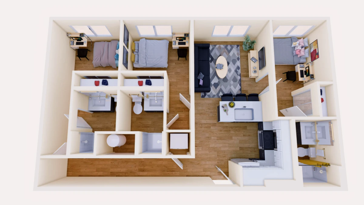 5x5 Rooms view 2